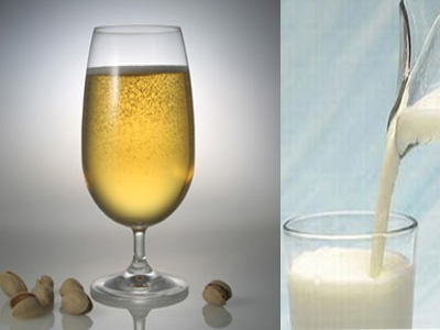 Γάλα vs μπύρας